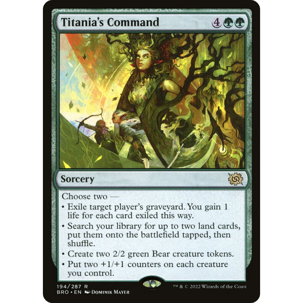 Titania’s Command (BRO-194) - Single