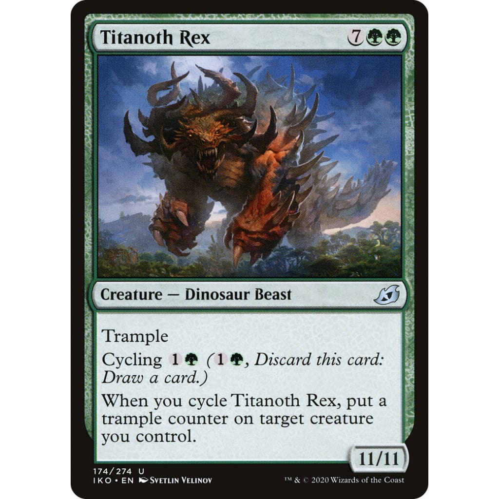 Titanoth Rex (IKO-174) Foil - Single