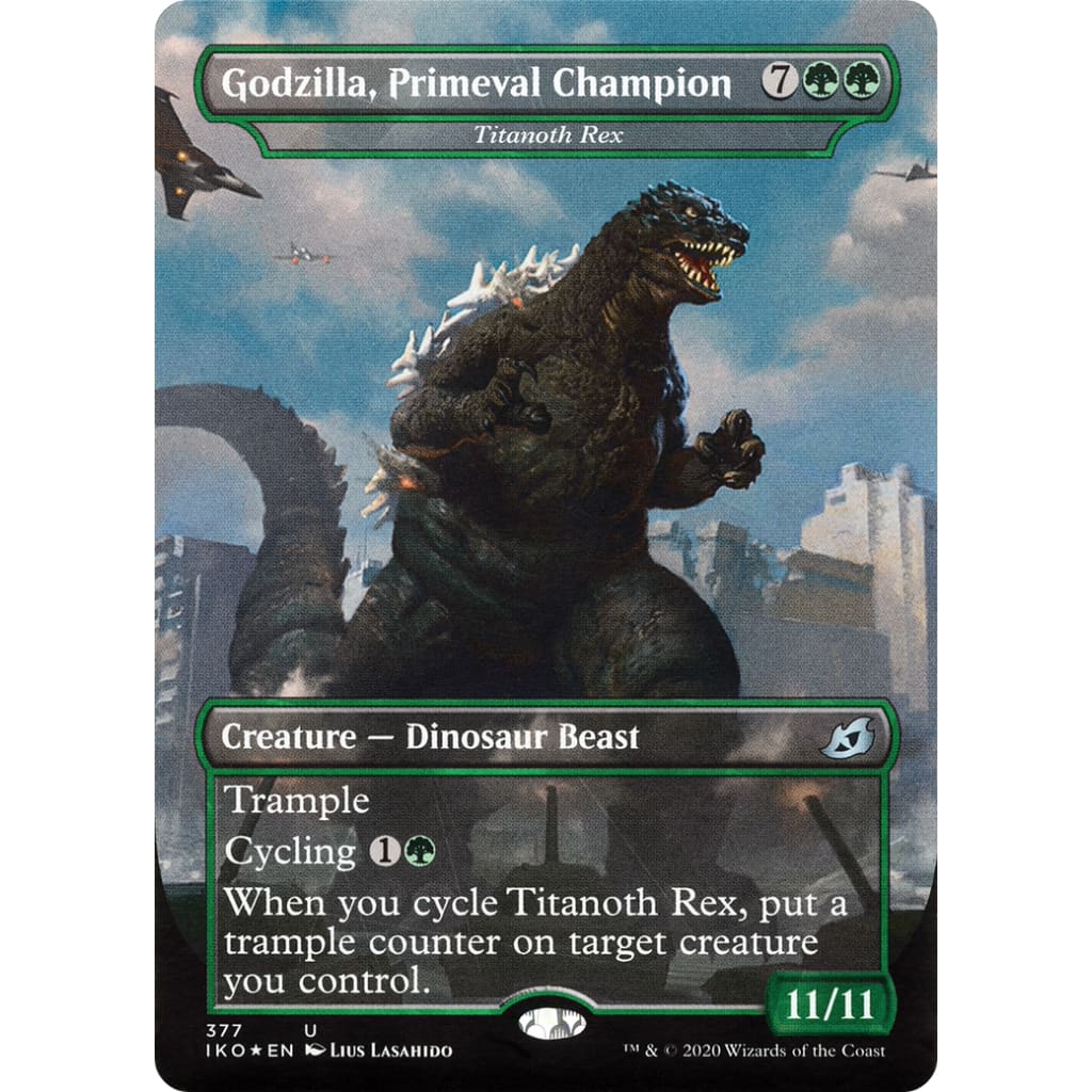 Titanoth Rex (IKO-377) (Borderless) Foil - Single