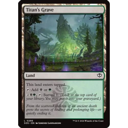 Titan’s Grave (SOS-266) - Single