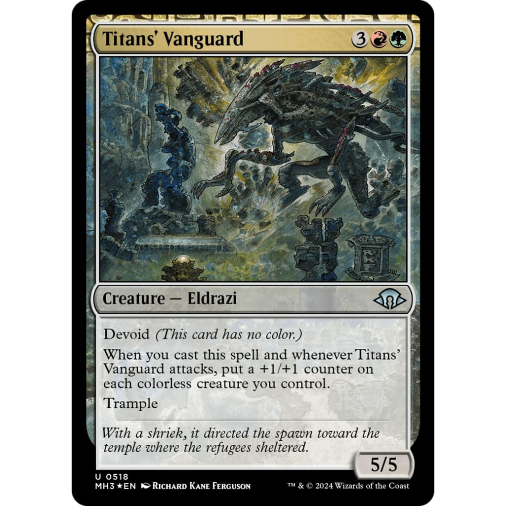 Titans’ Vanguard (MH3-518) Foil - Single