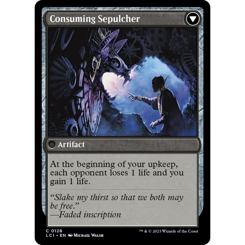 Tithing Blade // Consuming Sepulcher (LCI-128) Foil - Single
