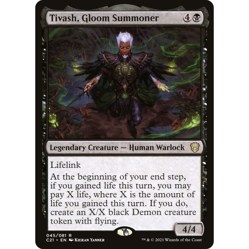 Tivash Gloom Summoner (C21-045) - Single