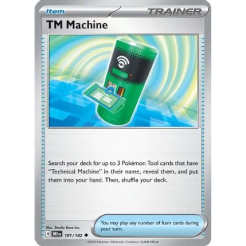TM Machine (181) Uncommon Reverse Holofoil - Single