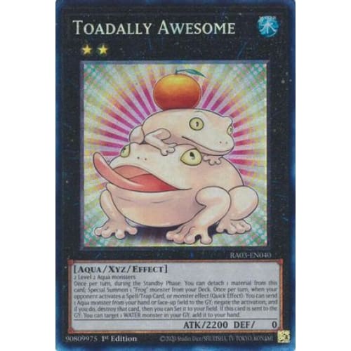 Toadally Awesome (PCR) - RA03-EN040 Prismatic Collector’s