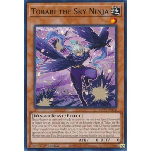 Tobari the Sky Ninja - MP23-EN166 Common 1st Edition