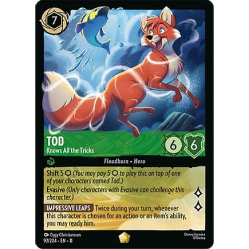 Tod - Knows All the Tricks (92/204) - Winterspell - Single