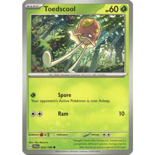 Toedscool - 025/198 (25) Common - Single