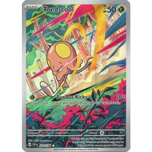 Toedscool - 201/198 (201) Illustration Rare Holofoil