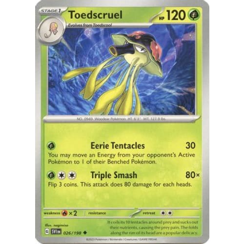 Toedscruel (26) Uncommon - Single