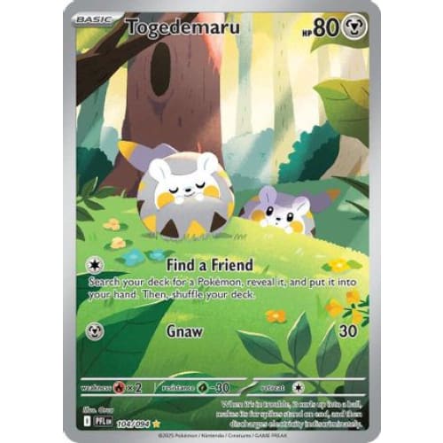 Togedemaru - 104/094 (104) Illustration Rare Holofoil