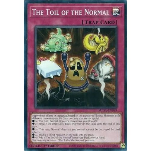 The Toil of the Normal - SUDA-EN089 Common 1st Edition