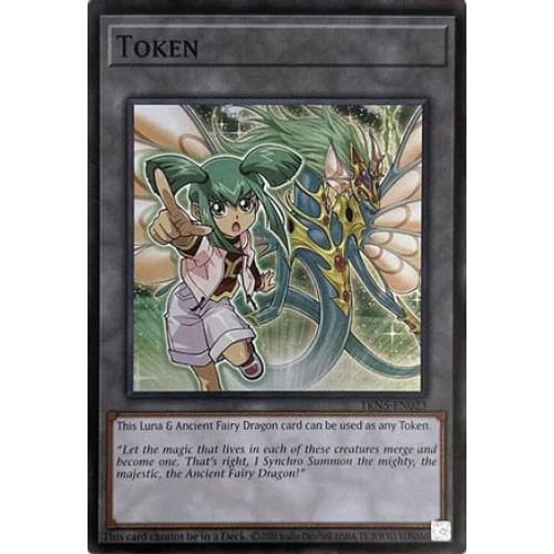 Token: Luna & Ancient Fairy Dragon - TKN5-EN023 Super Rare