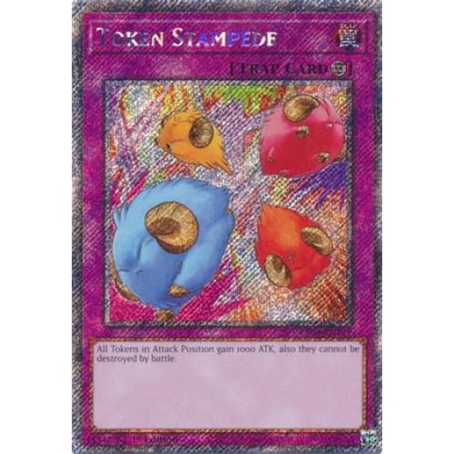 Token Stampede (Platinum Secret Rare) - RA04-EN149 Platinum