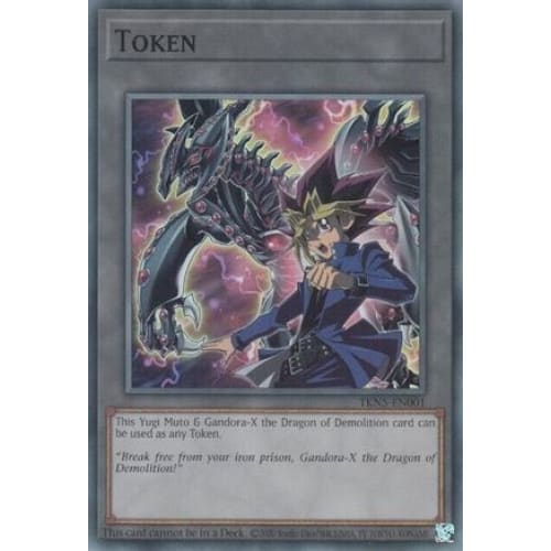 Token: Yugi Muto and Gandora-X the Dragon of Demolition
