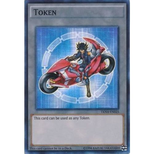 Token: Yusei Fudo (TKN4-EN025) Super Rare Unlimited - Single