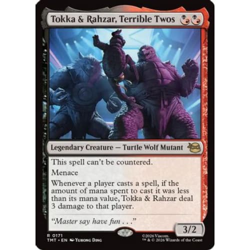Tokka & Rahzar Terrible Twos (TMT-171) Foil - Single