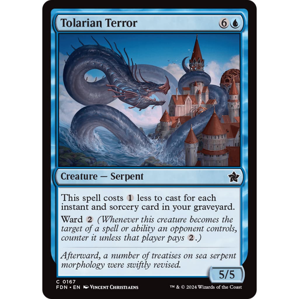 Tolarian Terror (FDN-167) - Single