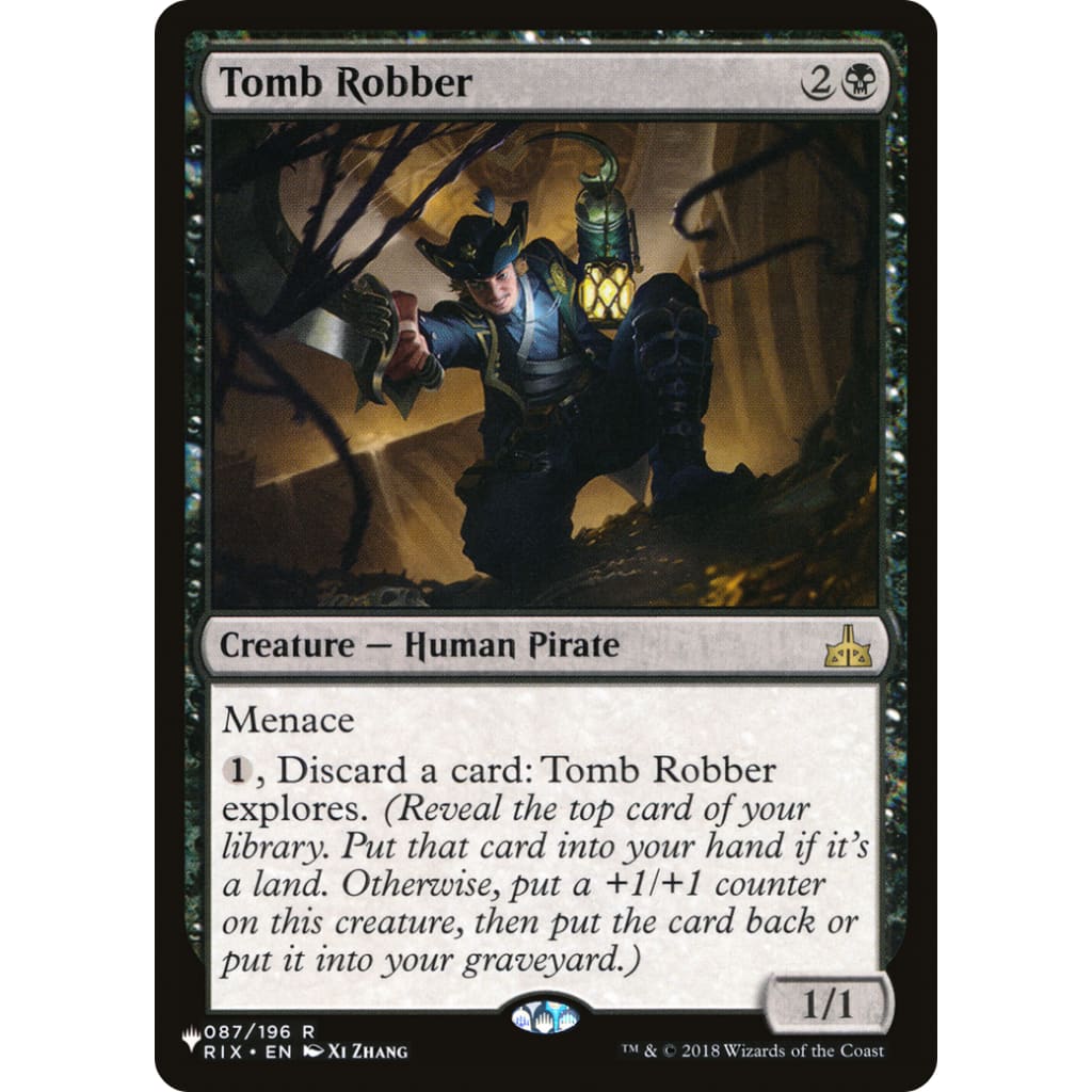 Tomb Robber (PLST-RIX-87) - Single