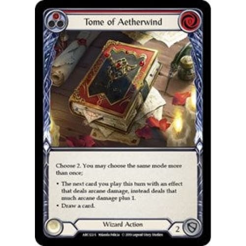 Tome of Aetherwind (ARCANE RISING) Unlimited Edition