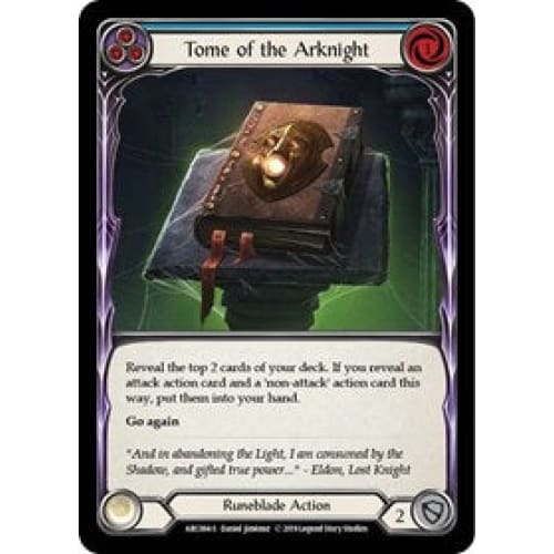 Tome of the Arknight (ARCANE RISING) Unlimited Edition
