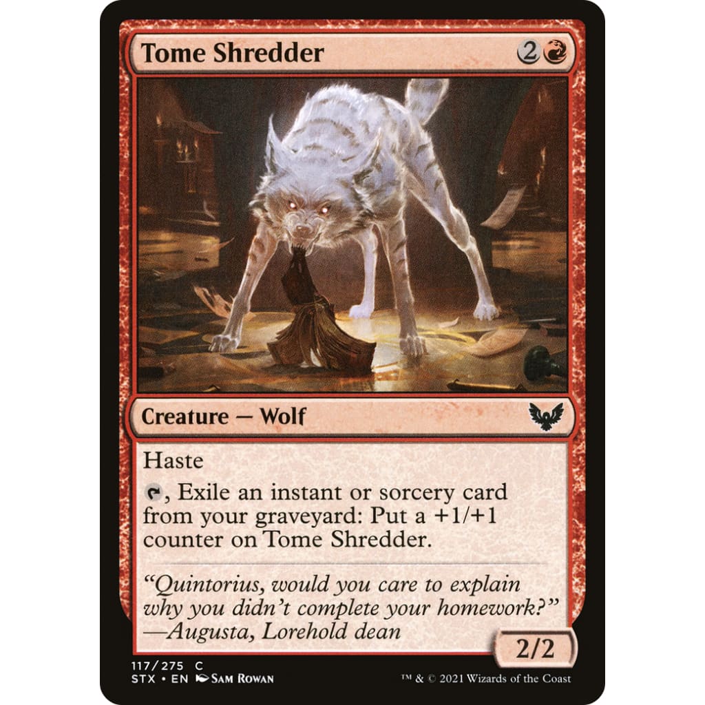Tome Shredder (STX-117) Foil - Single