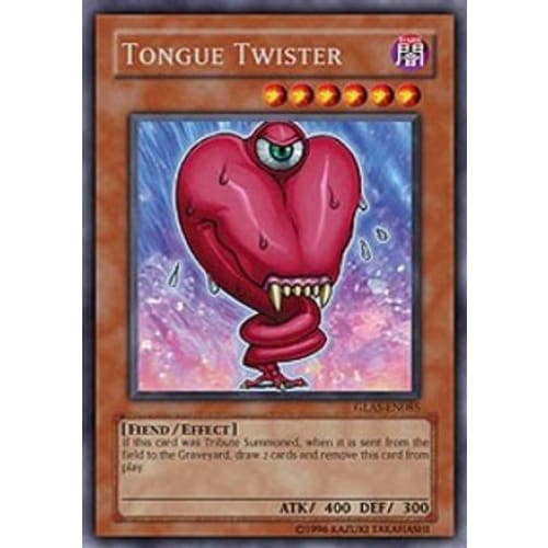 Tongue Twister (GLAS-EN085) Secret Rare Unlimited - Single