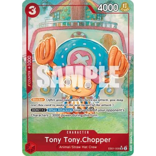 Tony Tony.Chopper (Alternate Art) EB01-006 SR Extra