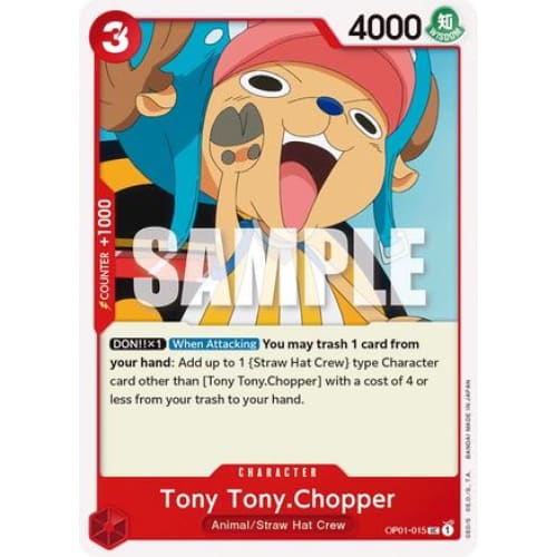 Tony Tony.Chopper OP01-015 UC Romance Dawn - Single