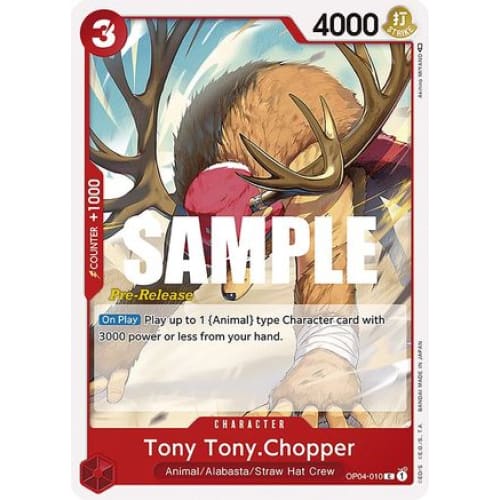 Tony Tony.Chopper OP04-010 C Kingdoms of Intrigue
