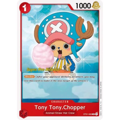 Tony Tony.Chopper ST01-006 C Super Pre-Release Starter Deck