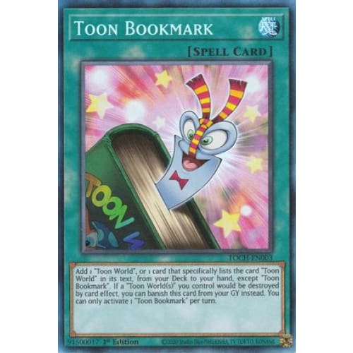 Toon Bookmark (CR) (TOCH-EN003) Collector’s Rare Unlimited