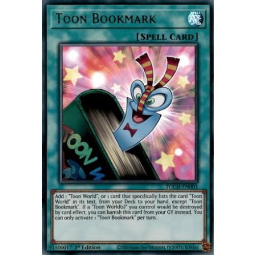 Toon Bookmark (TOCH-EN003) Ultra Rare Unlimited - Single