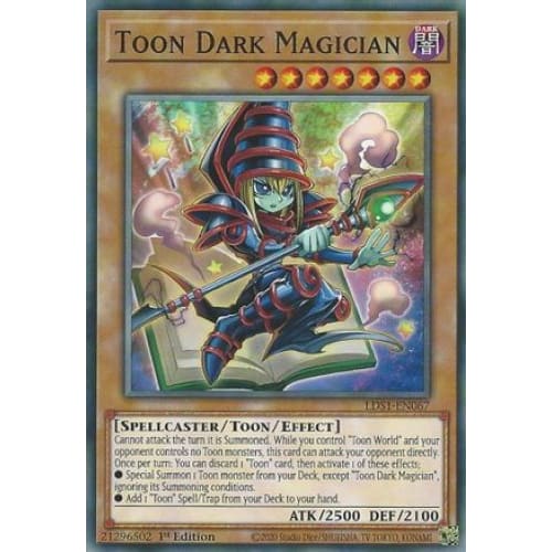 Toon Dark Magician (LDS1-EN067) Common / Short Print 1st