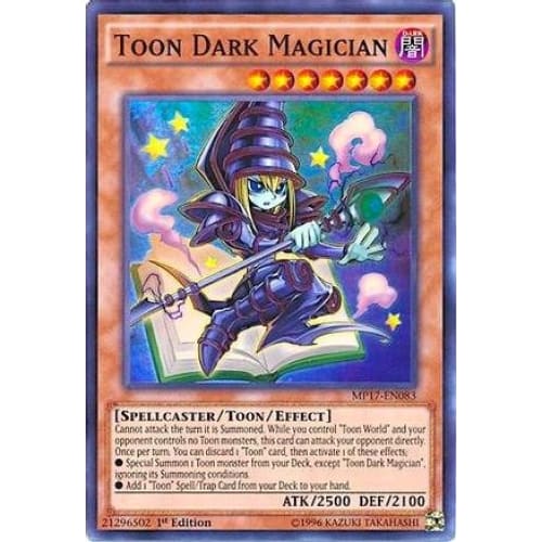 Toon Dark Magician (MP17-EN083) Super Rare 1st Edition