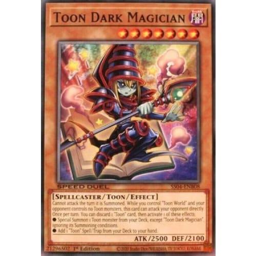 Toon Dark Magician (SS04-ENB08) Common / Short Print 1st