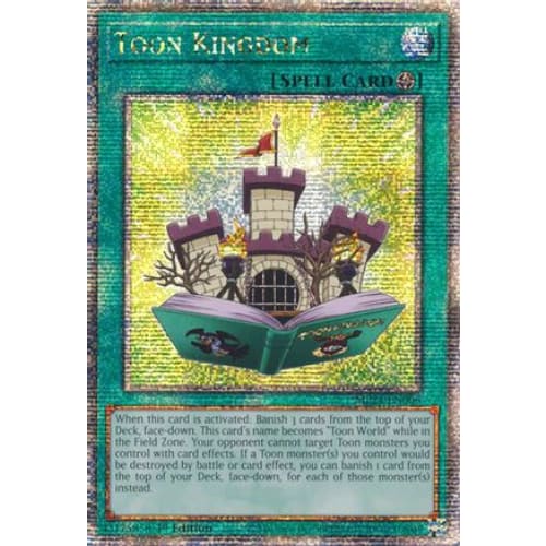 Toon Kingdom (Quarter Century Secret Rare) - MP24-EN006
