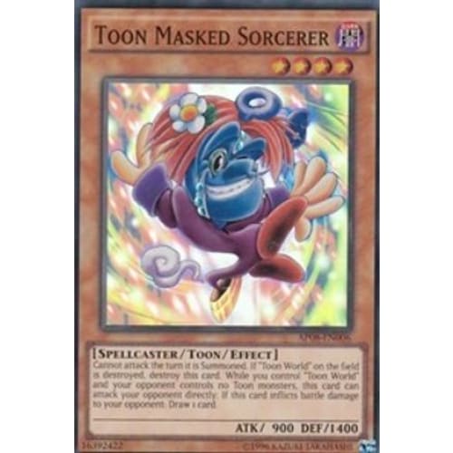 Toon Masked Sorcerer (AP08-EN006) Super Rare Unlimited