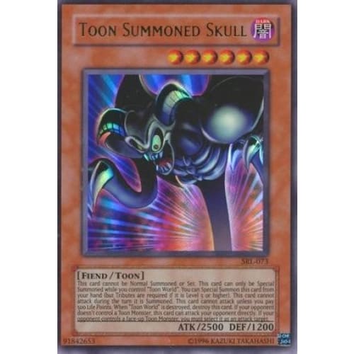 Toon Summoned Skull (SRL-073) Ultra Rare Unlimited - Single