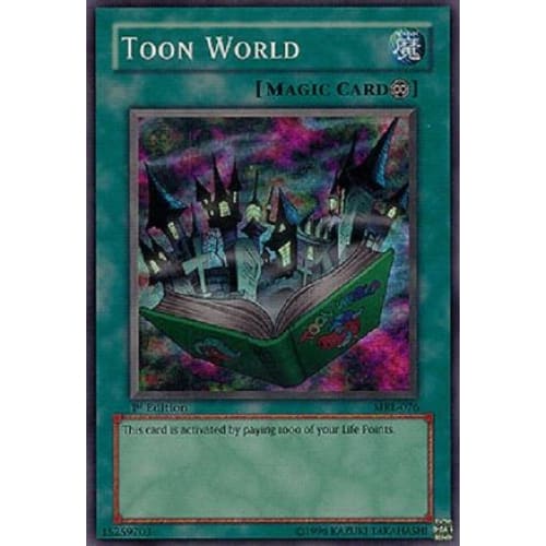 Toon World (MRL-076) Super Rare 1st Edition - Single