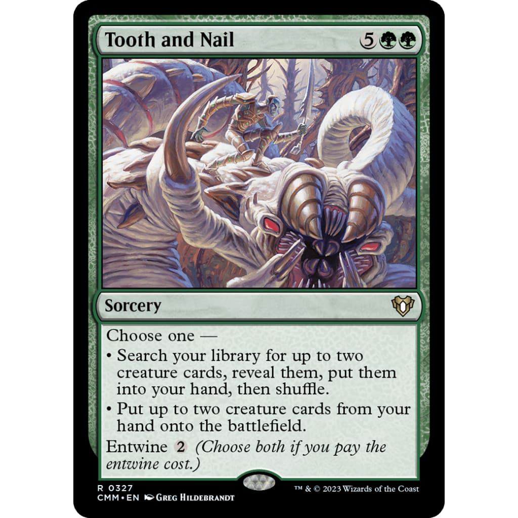 Tooth and Nail (CMM-327) Foil - Single