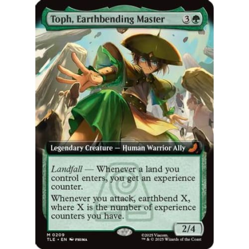 Toph Earthbending Master (Extended Art) (TLE-209) - Single