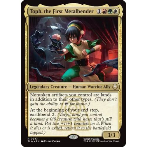 Toph the First Metalbender (TLA-247) Foil - Single
