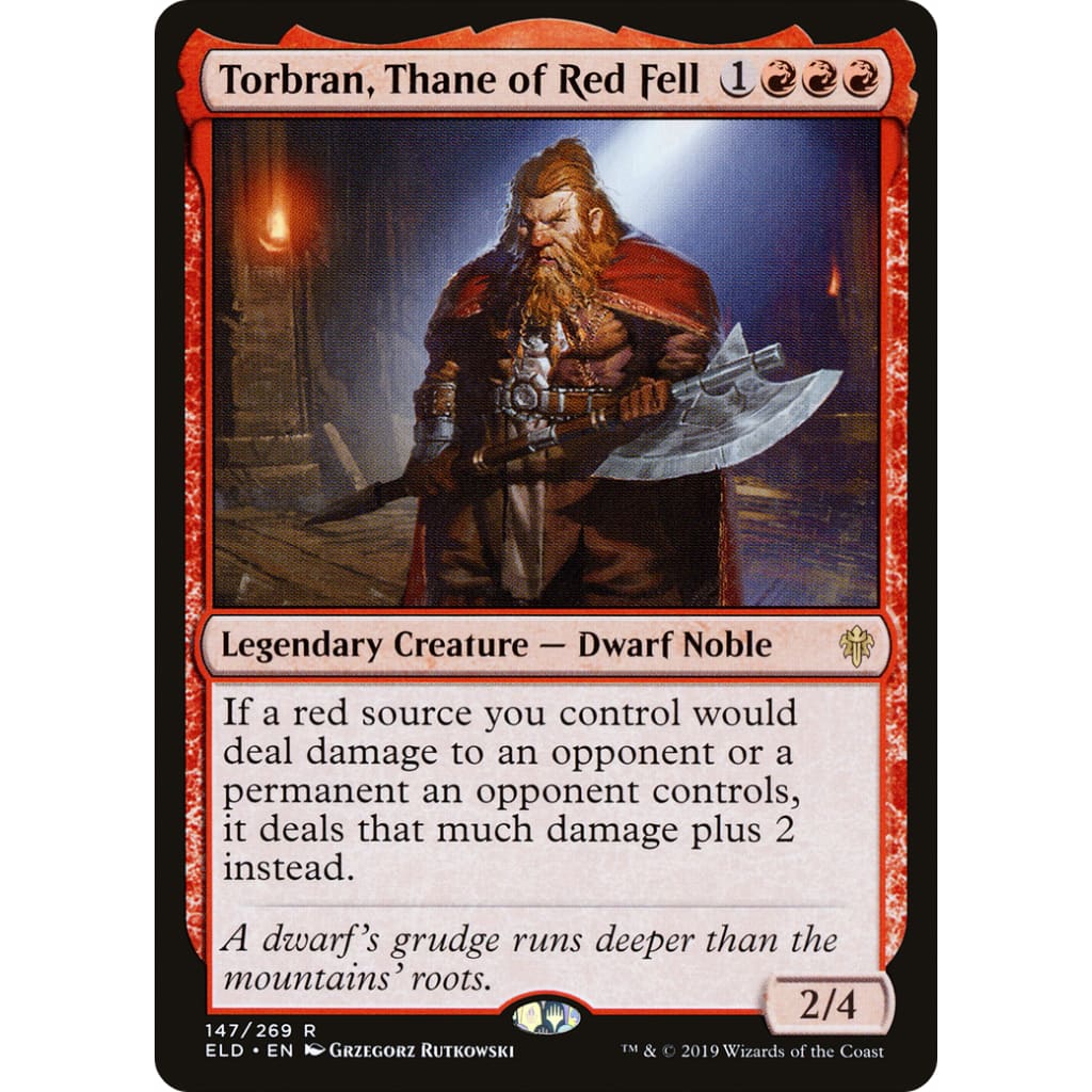 Torbran Thane of Red Fell (ELD-147) - Single