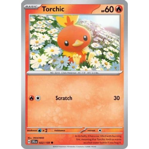 Torchic (22) Common - Single