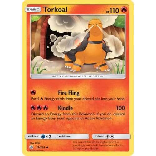 Torkoal (029/236) Uncommon - Single