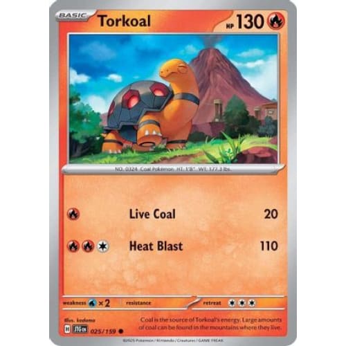 Torkoal (25) Common - Single