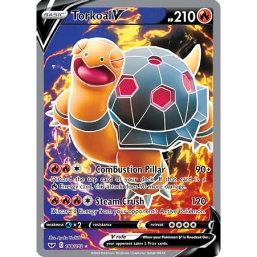 Torkoal V (188/202) Ultra Rare Holofoil - Single