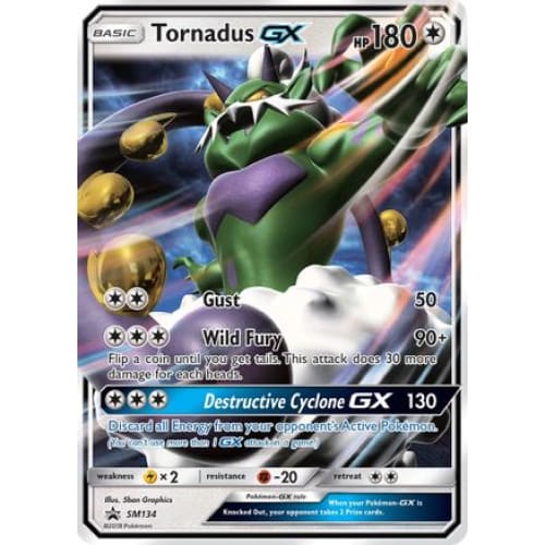 Tornadus-GX (SM134/248) Promo Holofoil - Single