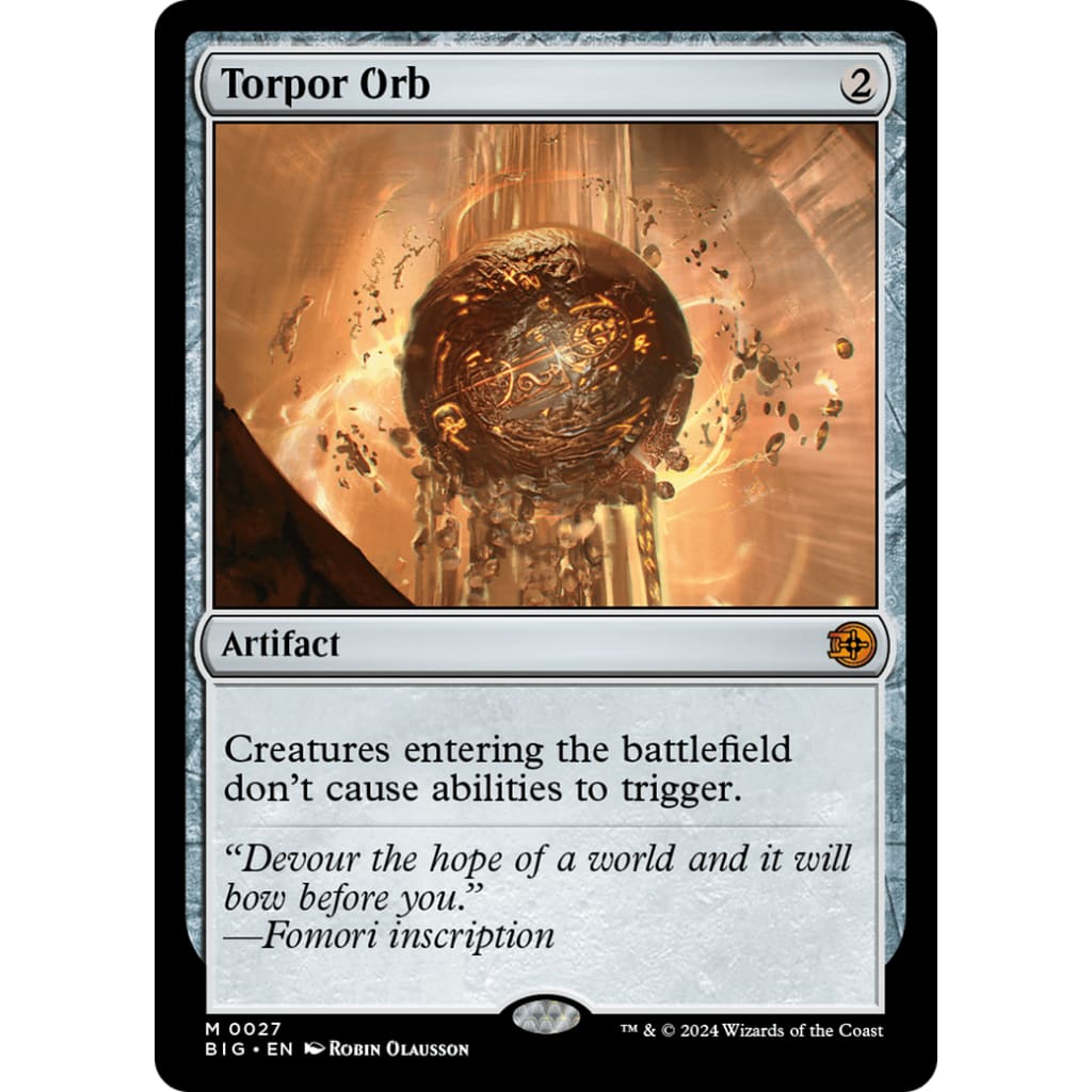 Torpor Orb (BIG-027) - Single